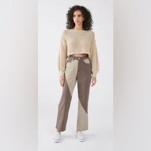 BDG Brown Multi Cowboy Jeans